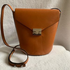 Loeffler Randall flap bucket bag